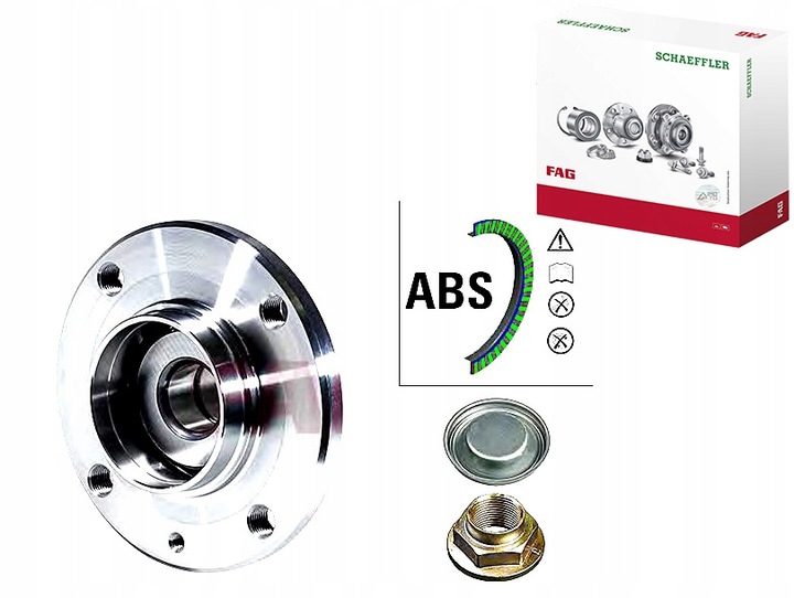 фото №1, Fag-lozyska ступица задняя citroen c4