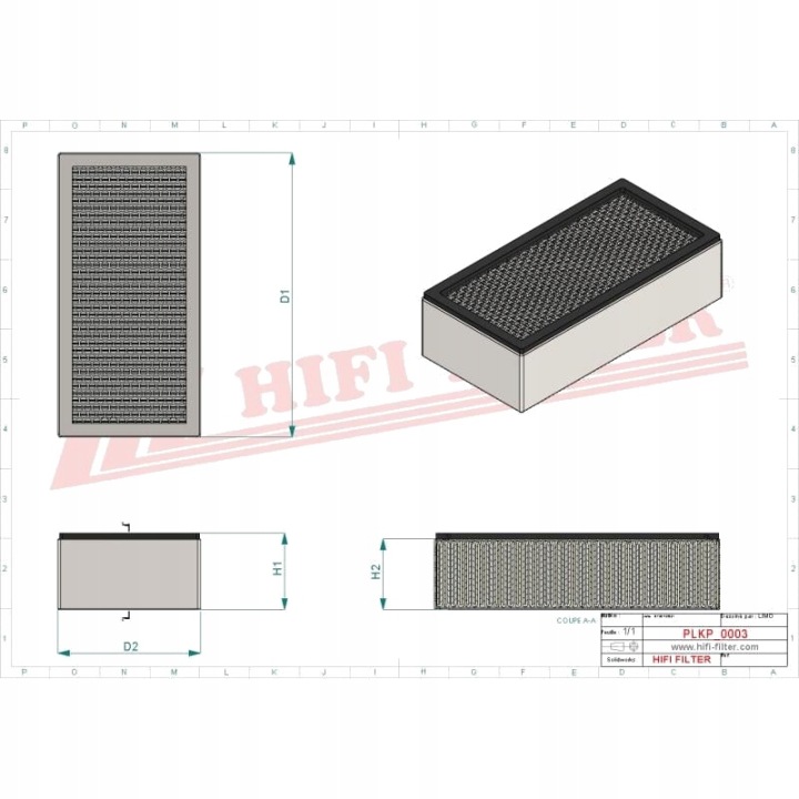 HIFI FILTRE CABINES af-55784