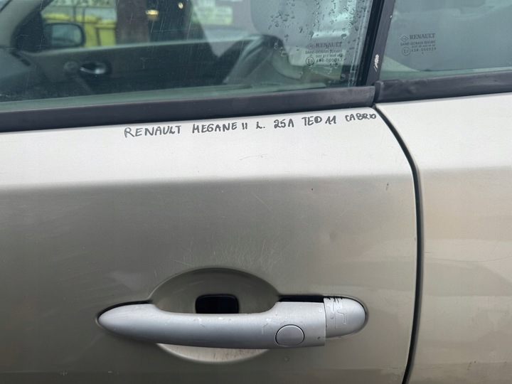 фото №3, Renault megane ii cabrio двері ліві ted11