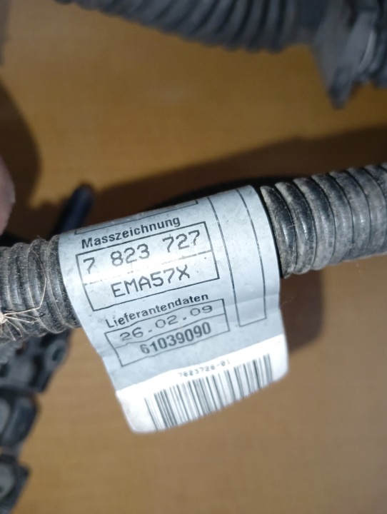 фото №12, Жгут проводки электрический bmw 2.0d n47 i 53781210 53701210 7804185