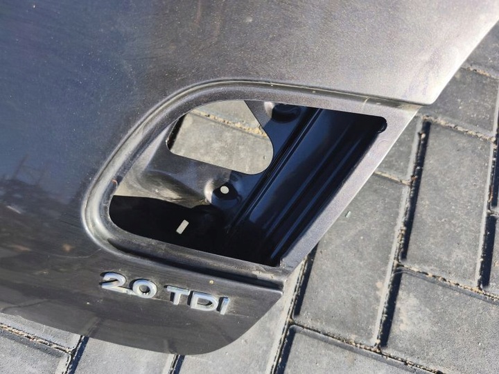 фото №9, Кришка багажника чорна задня vw passat b6 sedan