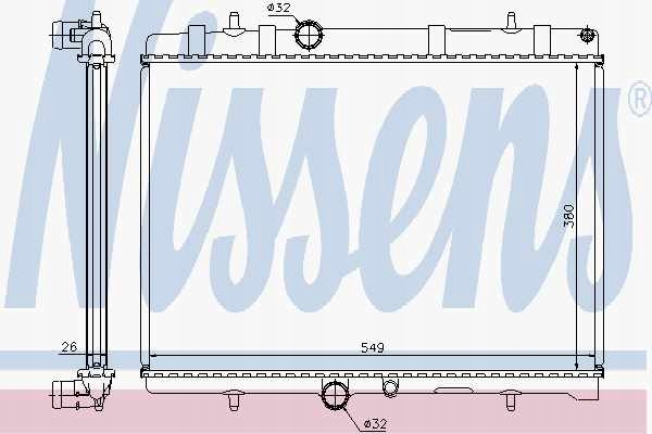 фото №15, Радиаторов двигателя citroen c4 04- 1.6 hdi 16v c4