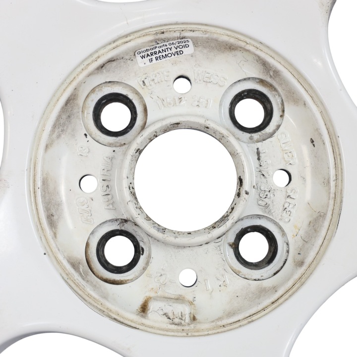 фото №12, Mini cooper one r50 r52 r53 біла алюмінієвий диск 16" 2j et:48 1512351