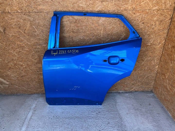 фото №1, Peugeot 2008 ii 2019r- дверь левая зад задние