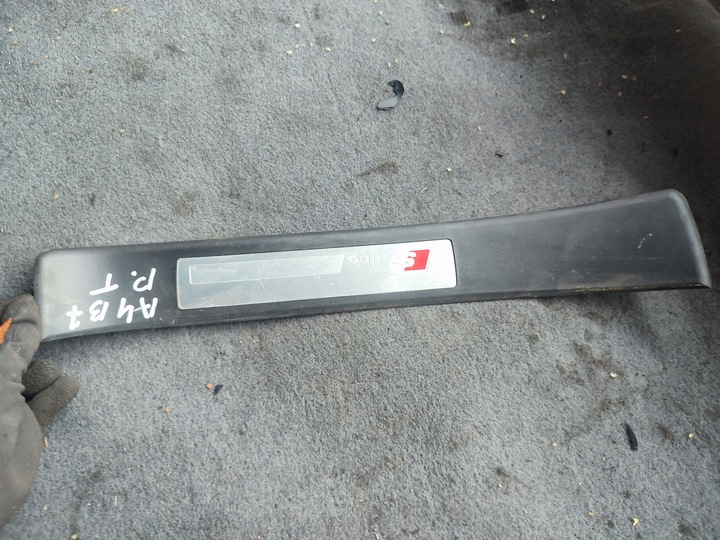 фото №1, Планка накладка na поріг a4 b7 праві зад s line