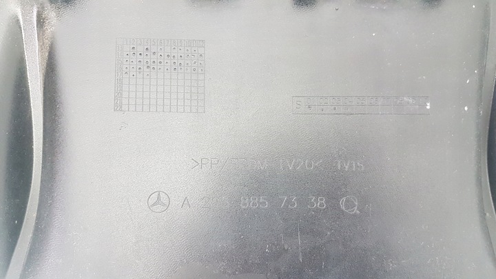 фото №12, Спойлер дифузор бампера зад mercedes w205 amg