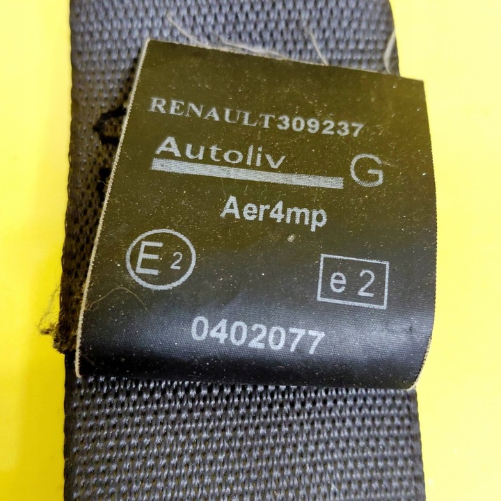 фото №11, Pas безопасности левый зад renault scenic ii 5d 0402077 nr1501