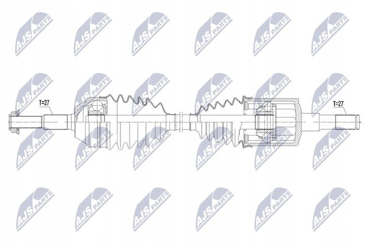 фото №2, Nty npw-ch-096 піввісь привідна