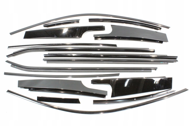 фото №1, Комплект теневая линия планки дверь перед зад bmw g02