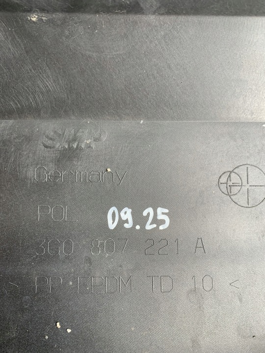 фото №6, Бампер переднее volkswagen vw passat b8 15r highline pdc 3g0807221a 09.25