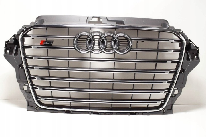 фото №6, Audi a3 s3 передний бампер решётка радиатора 8v5853651d1rr оригинальная