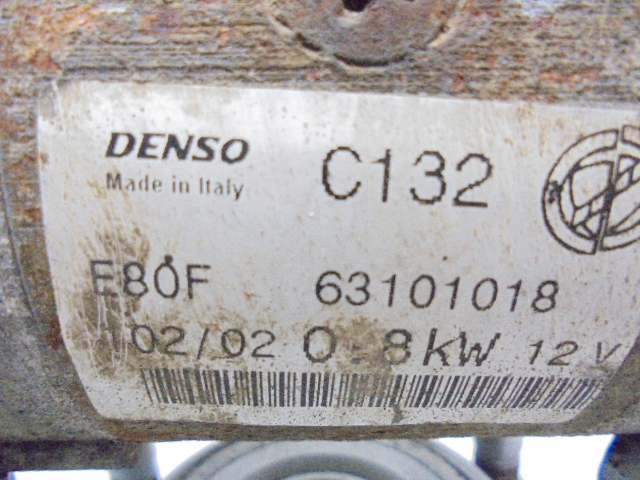 фото №8, Fiat punto ii стартер 63101018 1,2 c132
