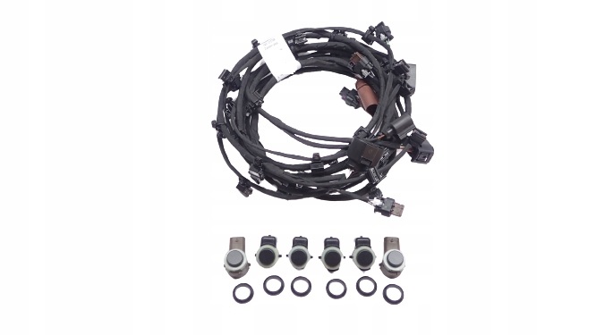 фото №1, Новая жгут 6 pdc сторона ассистент защита пешехода audi q7 4m0971095nl датчики