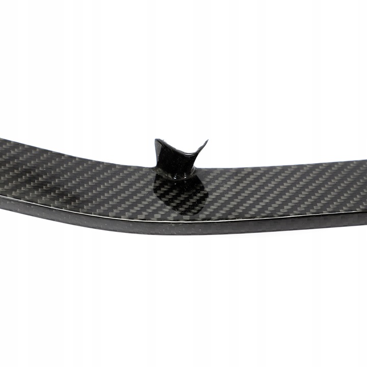 фото №9, Audi rs4 s4 спойлер накладка бампер перед планка карбон качество