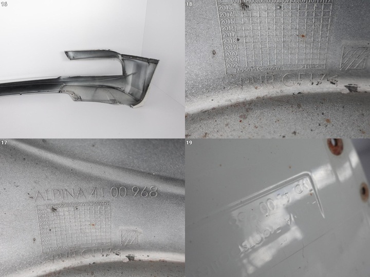 фото №11, Bmw x3 f25 10-14 alpina м-пакет бампер спойлер