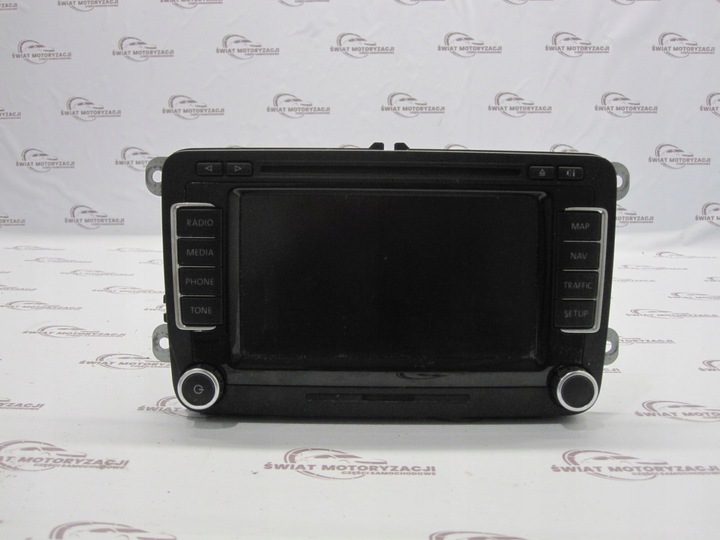 фото №1, Vw passat cc 08r радіо навігація 1t0035680b