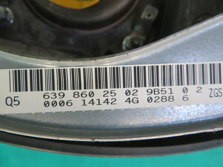 фото №7, Подушка безопасности водителя mercedes vito viano 14r