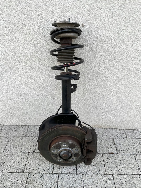 фото №1, Bmw 3 e46 амортизатор поворотный кулак ступица комплектная левая