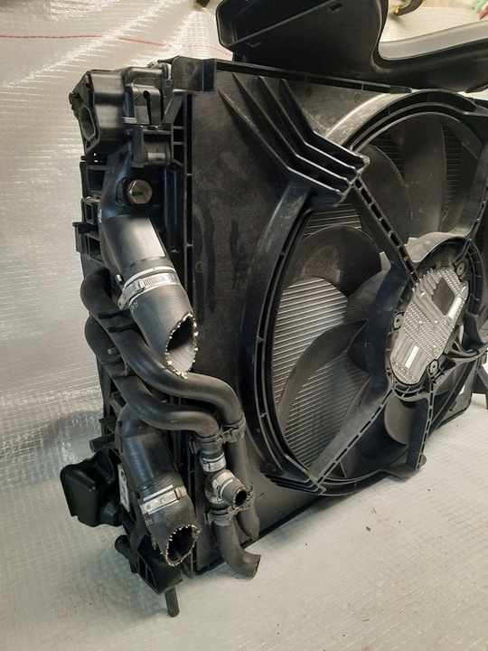 фото №8, Радиатор комплект радиатор maserati ghibli 2013- бензин демонтаж