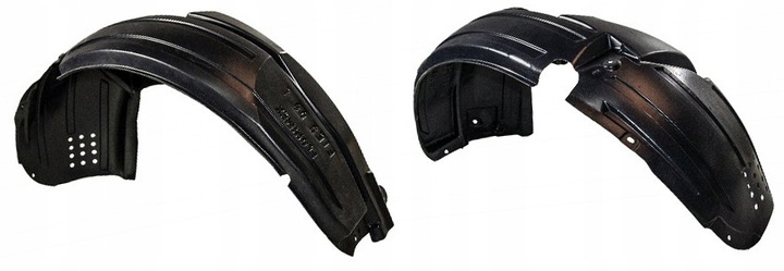 фото №1, Підкрилки ford fiesta mk7 2008- перед ліві + праві