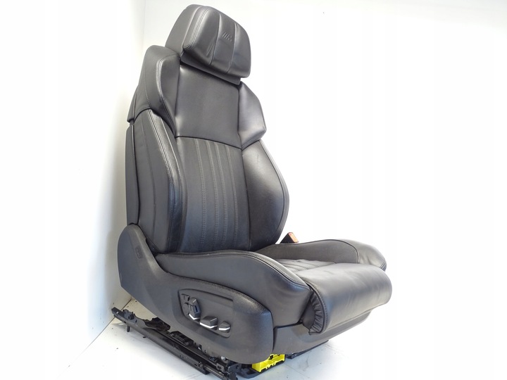 фото №13, Сиденья диван чёрная кожа европа bmw f10 m5 m-power eu