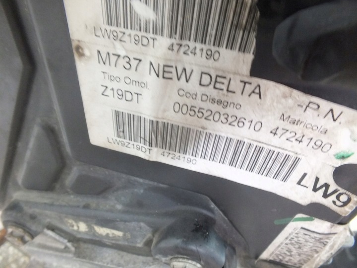 фото №8, Двигун z19dt opel zafira b 1.9 cdti