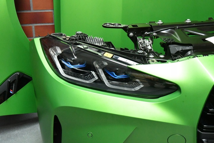 фото №5, Капот радіатор підсилювач лампи laser бампер bmw m3 g80 g81 компетиція