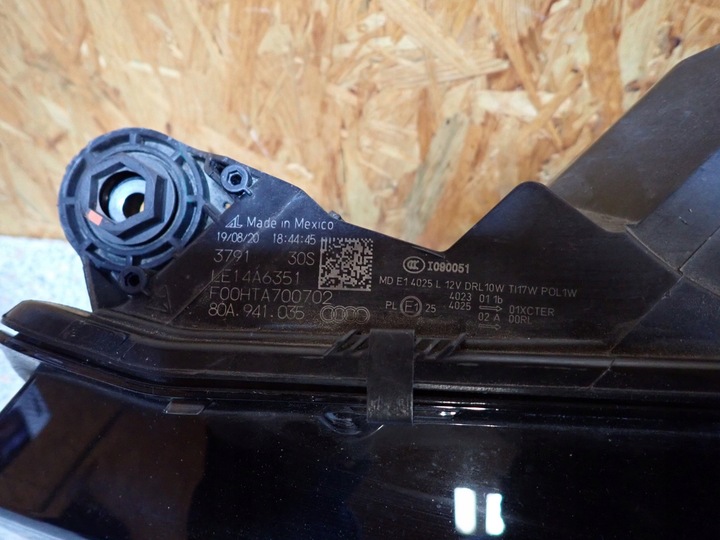 фото №3, Лампа левая фара левый полный led matrix beam audi q5 ii 80a fyb 80a941035