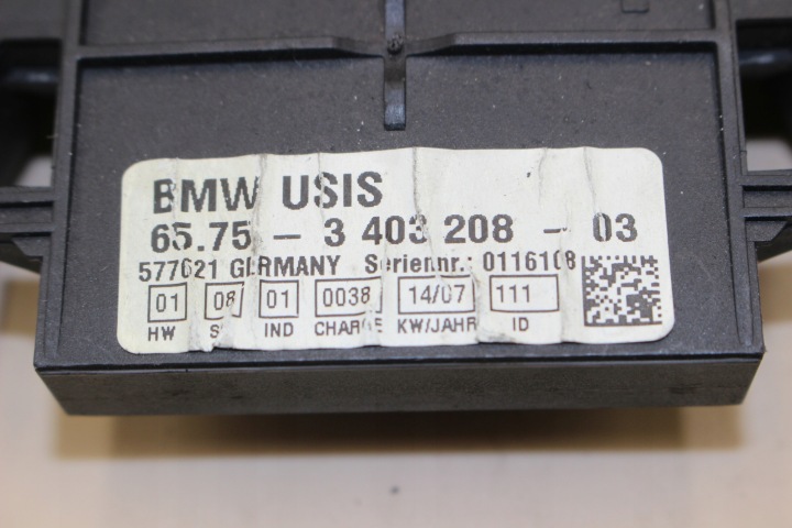 фото №6, Датчик модуль ультразвуковий сигналізації bmw x3 e83 3403208