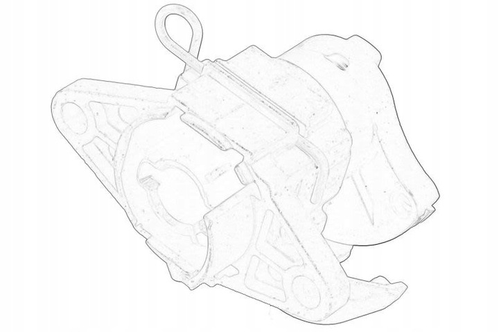 фото №13, Держатель вставка замка капота transit 2019- _ 1778879 _ bk21-16b974-ad