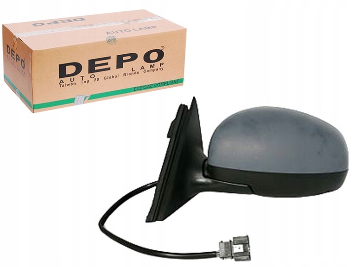 фото №1, Дзеркало le skoda fabia ii 07-14 depo