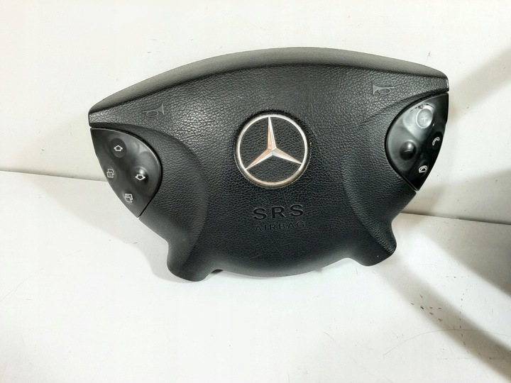 фото №10, Mercedes w211 e200 03r руль кожа подушка мультифункция