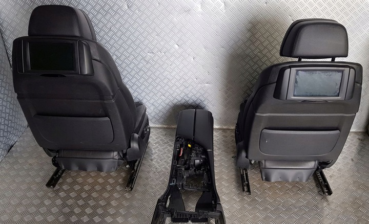 фото №8, Bmw f10 sedan сиденья комфорт диван подогрев кожа tv обшивки туннель комплект 12