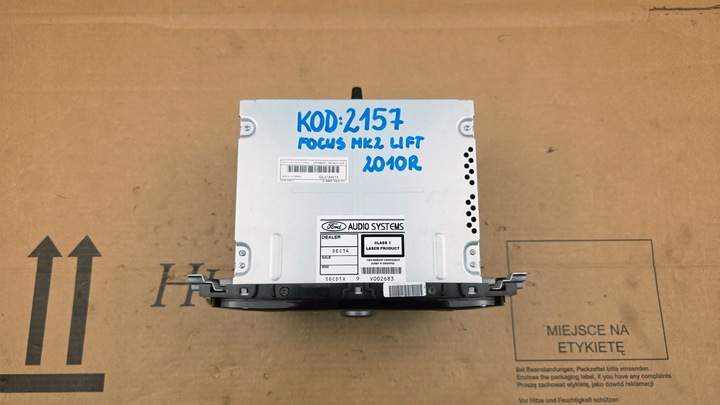 фото №13, Ford focus mk2 рестайлинг mondeo mk4 s-max mk1 радио sony mp3 dab 2010 год код !!