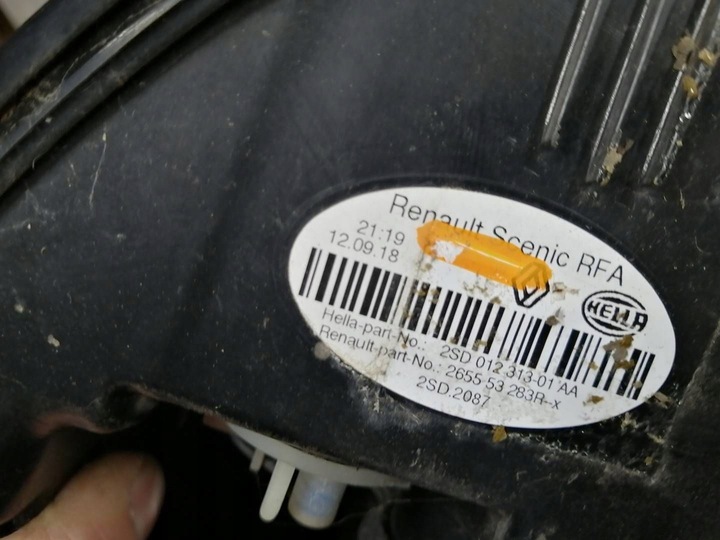 фото №6, Renault grand scenic iv 2014- ліва задня зад лампа 265553283r