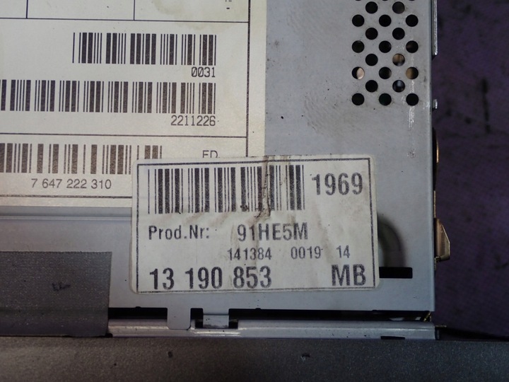 фото №10, Opel vectra c 05-09 рестайлінг радіо cd30 13190853mb