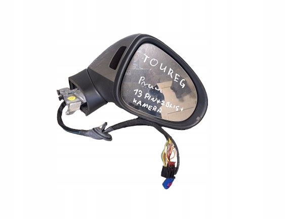 фото №1, Vw touareg 7p6 дзеркало праві 13 контактів plus 2 blis камера lb7w