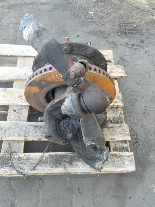 фото №10, Ступиця правий перед 22,5" 10 шпильок iveco stralis euro5 2006r