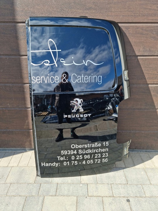 фото №1, Citroen berlingo partner skrzydełko двері праві задні зад