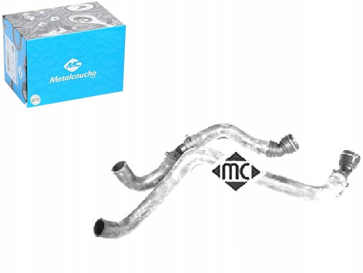 фото №1, Шланг радиатор vag 1.4 16v 2szt metalcaucho