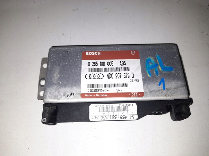 фото №1, Audi a4 b5 a6 c5 модуль блок управления abs 4d0907379d