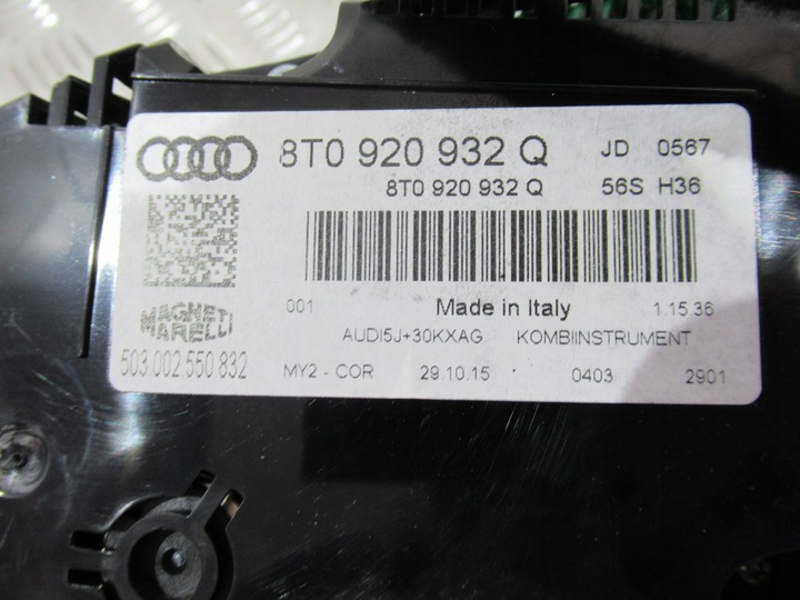фото №8, Audi a5 8t спидометр приборы 8t0920932q