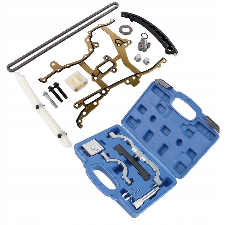 фото №7, Набор цепи распределительный вал + инструменты do регулировка распределительный вал do chevrolet opel 1.2 1.4