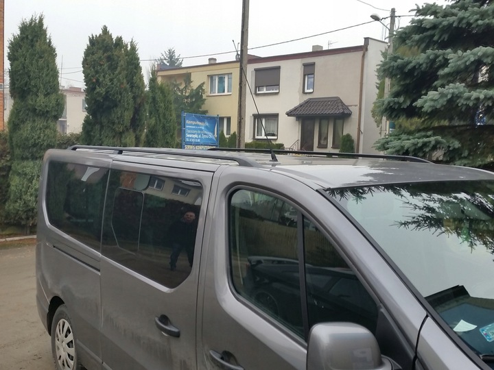 фото №7, Renault trafic opel vivaro 2014 рейлинги крышные багажник l2 длинный чёрный