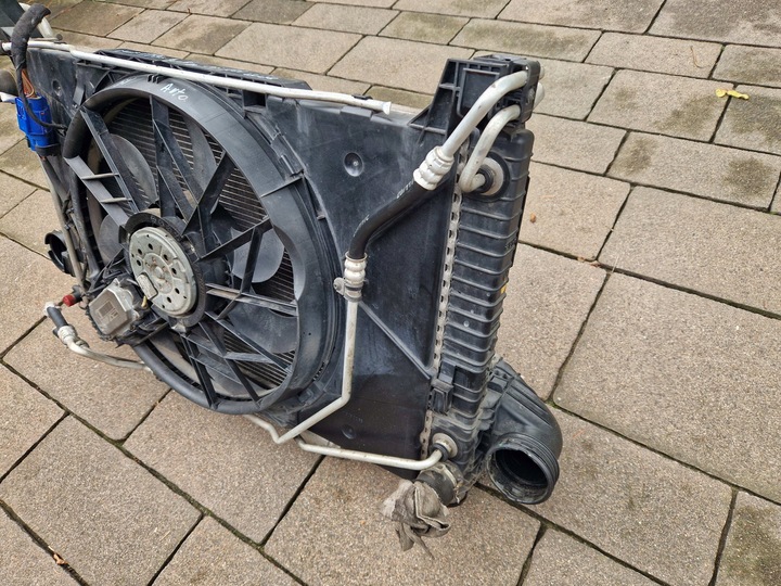 фото №7, B-klasa w245 2.0 cdi автомат комплект радіатор з вентилятор