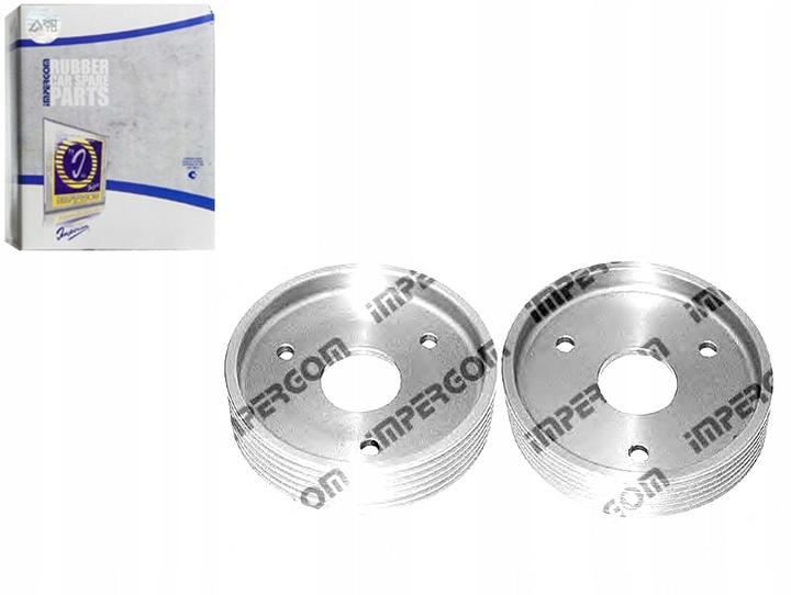 фото №1, Колесо ременное вала коленчатого impergom 7700105707 252