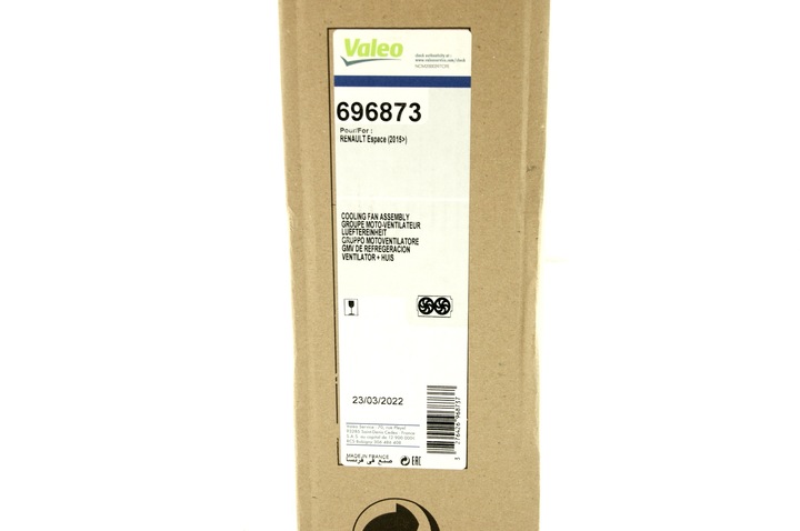 фото №5, Вентилятор радіатор espace v оригінал valeo