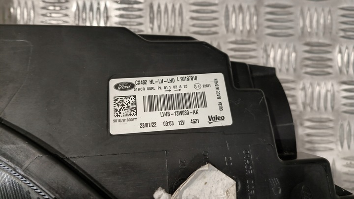 фото №10, Ford kuga mk3 lv4b 19-23 lv4b-13w030-ak линза led оригинал европа