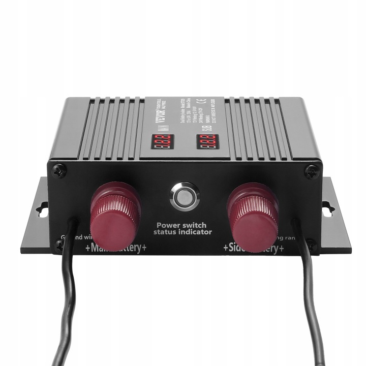 фото №7, Подвійний акумулятор інтелектуальний ізолятор 12v/24v 250 amp чутливий na напруга realy lcd