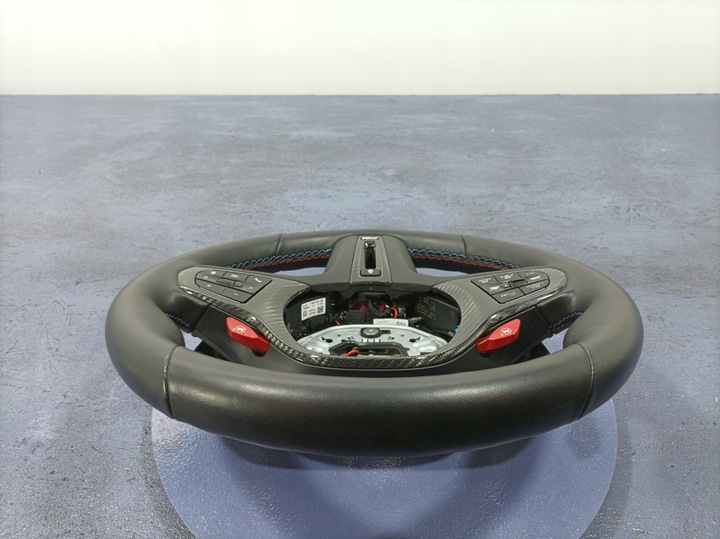 фото №5, Bmw m3 g80 кермо mperfomance карбон пелюстки з підігрівом 8381533